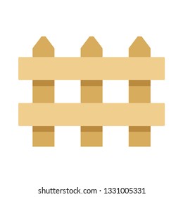 Fence flat icon.You can be used fence icon for several purposes like: websites, UI, UX, print templates, presentation templates, promotional materials, web and mobile phone apps