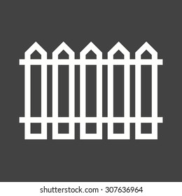 Fence, garden, hedge icon vector image.Can also be used for gardening. Suitable for mobile apps, web apps and print media.