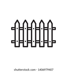 fence, garden icon vector design