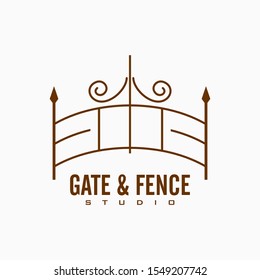 Fence and Gate door logo design inspiration