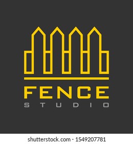 Fence and Gate door logo design inspiration