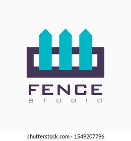 Fence and Gate door logo design inspiration