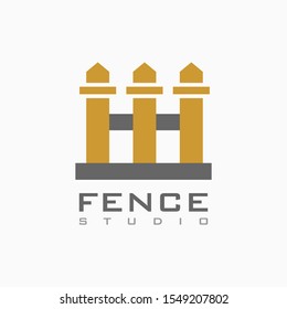 Fence and Gate door logo design inspiration