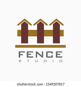 Fence and Gate door logo design inspiration