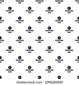 Fence glass pattern vector seamless repeat for any web design