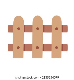 Fence. Hand Drawn Spring Icons.