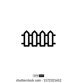 Fence icon, design inspiration vector template for interface and any purpose