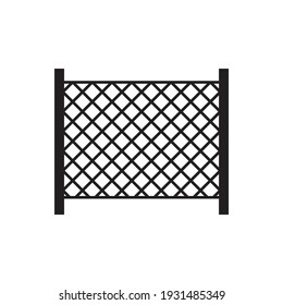 Diseño de icono de cerca aislado en fondo blanco