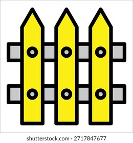 Zaun-Symbol-Element für Design