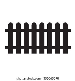 Fence Icon Illustration design