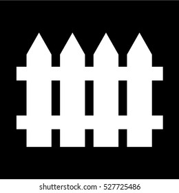 fence icon illustration design