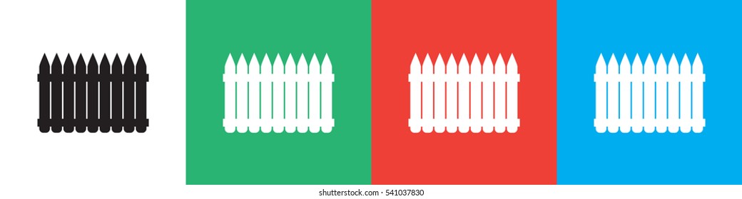fence icon illustration isolated vector sign symbol