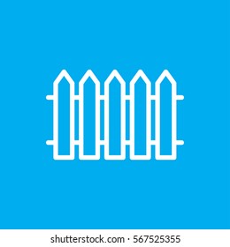 fence icon illustration isolated vector sign symbol