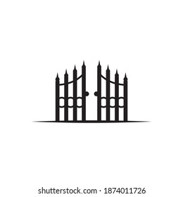 Plantilla vectorial de diseño de logotipo de icono de cerca