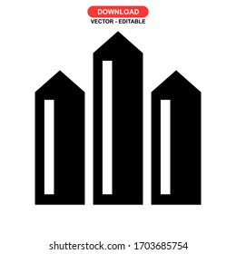 Zaunsymbol oder Logo einzeln auf Zeichen Vektorillustration Illustration - hochwertige Vektorsymbole in schwarzem Stil
