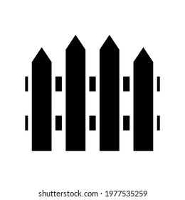 fence icon or logo isolated sign symbol vector illustration - high quality black style vector icons
