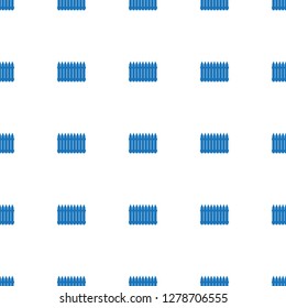 fence icon pattern seamless white background. Editable filled fence icon. fence icon pattern for web and mobile.