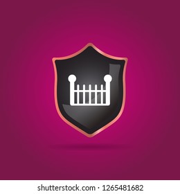 fence icon for protect