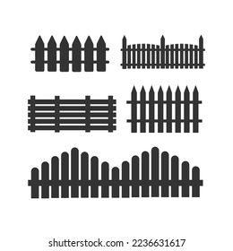 Fence icon. Save house element set background vector ilustration.