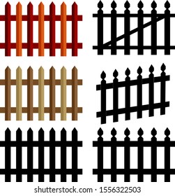 Icono de cerco Ilustración de vectores