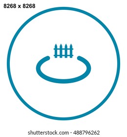 Fence Icon Vector