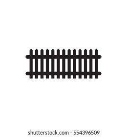 fence icon vector