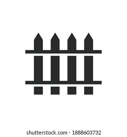 Fence Icon Vector Design Illustration