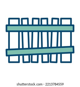 fence icon vector design template in white background