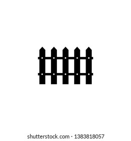 Fence Icon Vector Illustration - Vector