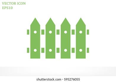 fence icon vector illustration.