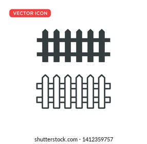 Fence Icon Vector Illustration Design