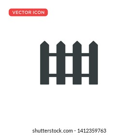 Fence Icon Vector Illustration Design