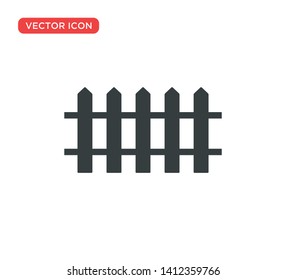 Fence Icon Vector Illustration Design