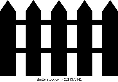 Fence Icon Vector Illustration Design on white background..eps