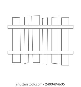fence icon vector illustration design