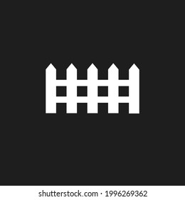 Fence Icon. Vector illustration for graphic design, Web, UI, app.