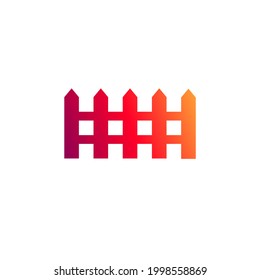 Fence Icon. Vector illustration for graphic design, Web, UI, app.