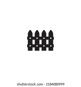fence icon. vector illustration logo design.