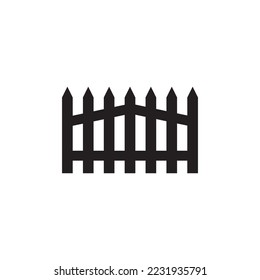Zaun-Symbol, Vektorgrafik-Symboldesign