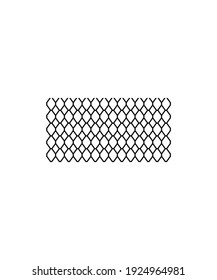 fence icon,vector best line icon.
