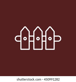 fence line icon