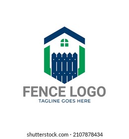 fence logo design, construction logo design