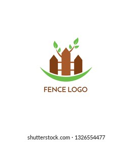 The Fence Logo Icon Template Design