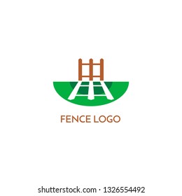 The Fence Logo Icon Template Design