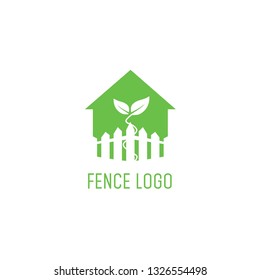 The Fence Logo Icon Template Design