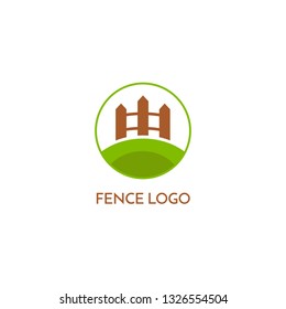 The Fence Logo Icon Template Design