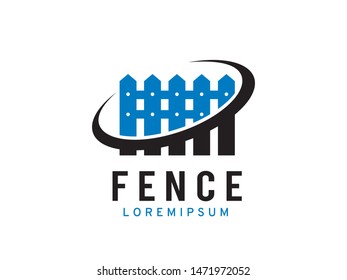 Fence logo symbol or icon template