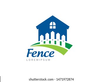 Fence logo symbol or icon template