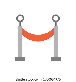 Fence, museum icon. Simple color vector elements of historical things icons for ui and ux, website or mobile application
