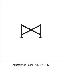 Fence Template vector icon illustration design 